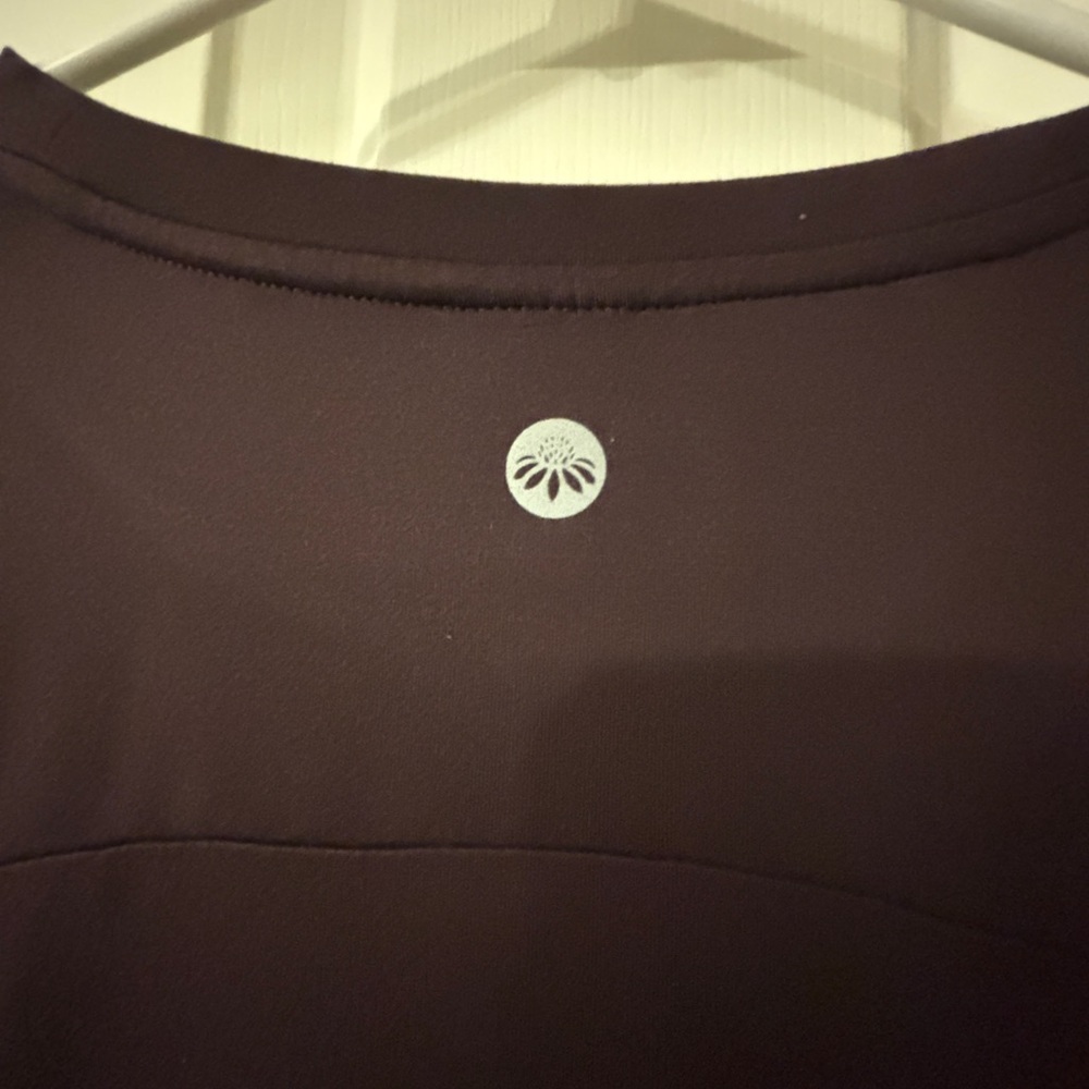 Senita Athletics Long Sleeve Tunic in Plum - Picture 5 of 5